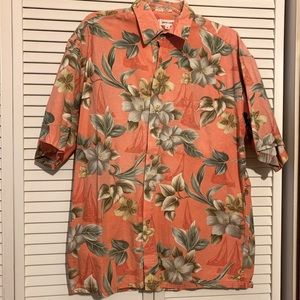 Pierre Cardin Tropical Print Men’s Shirt Size XL